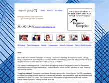 Tablet Screenshot of maslingroup.com